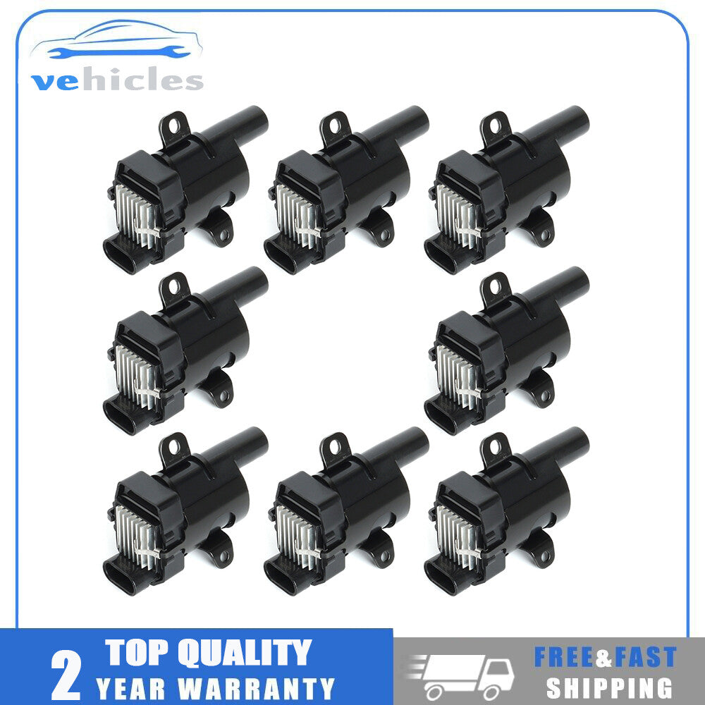 8 round ignition coils for Chevrolet Silverado Tahoe for GMC for Sierra for Cadillac H2 12563293