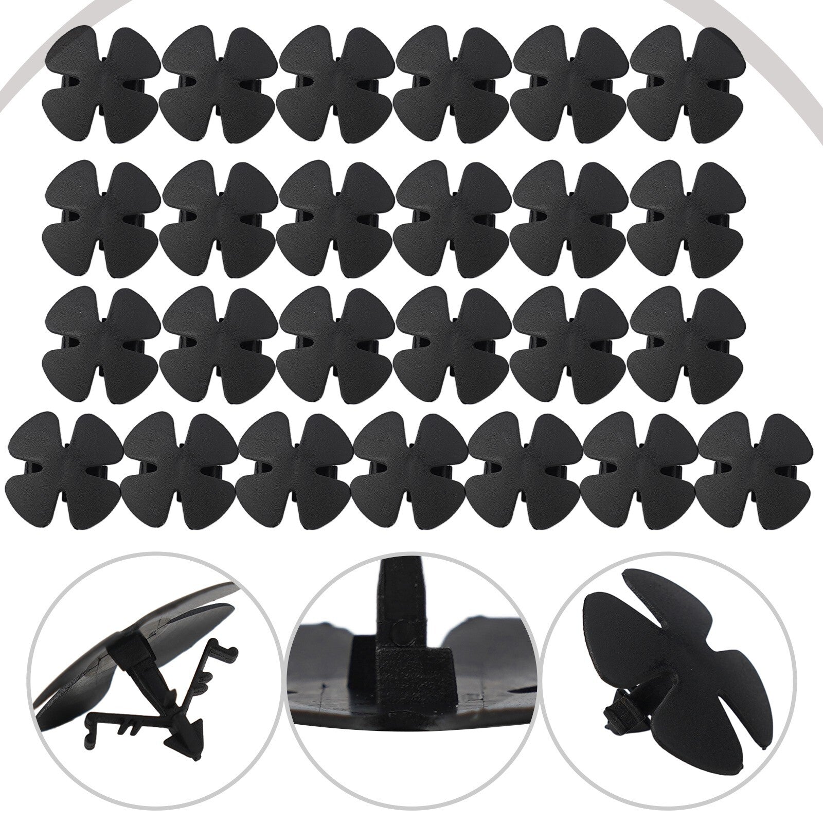 Insulation Clips Retainers Replacement Rivets 25Pcs 91501-SWA-003 Fasteners