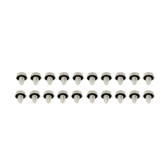 4 Pack Heavy-Duty Rubber Wheel Chocks¡ªNon-Slip, Reflective, with Nylon Rope 13829 A