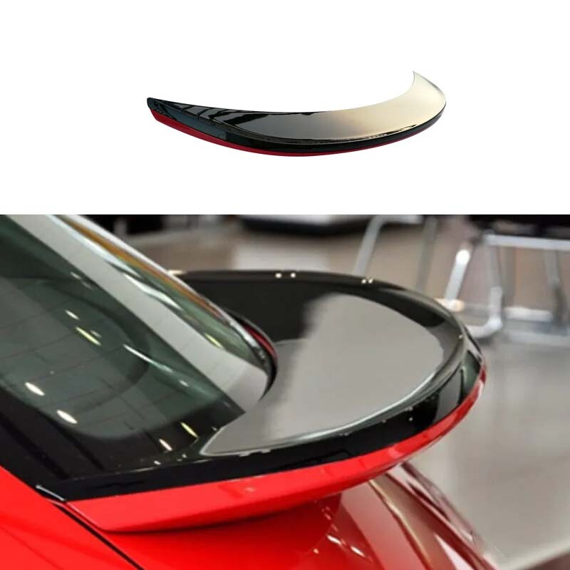 1PCS Rear Trunk Spoiler Wing Flap Bright Black for Volkswagen Beetle 2013-2019