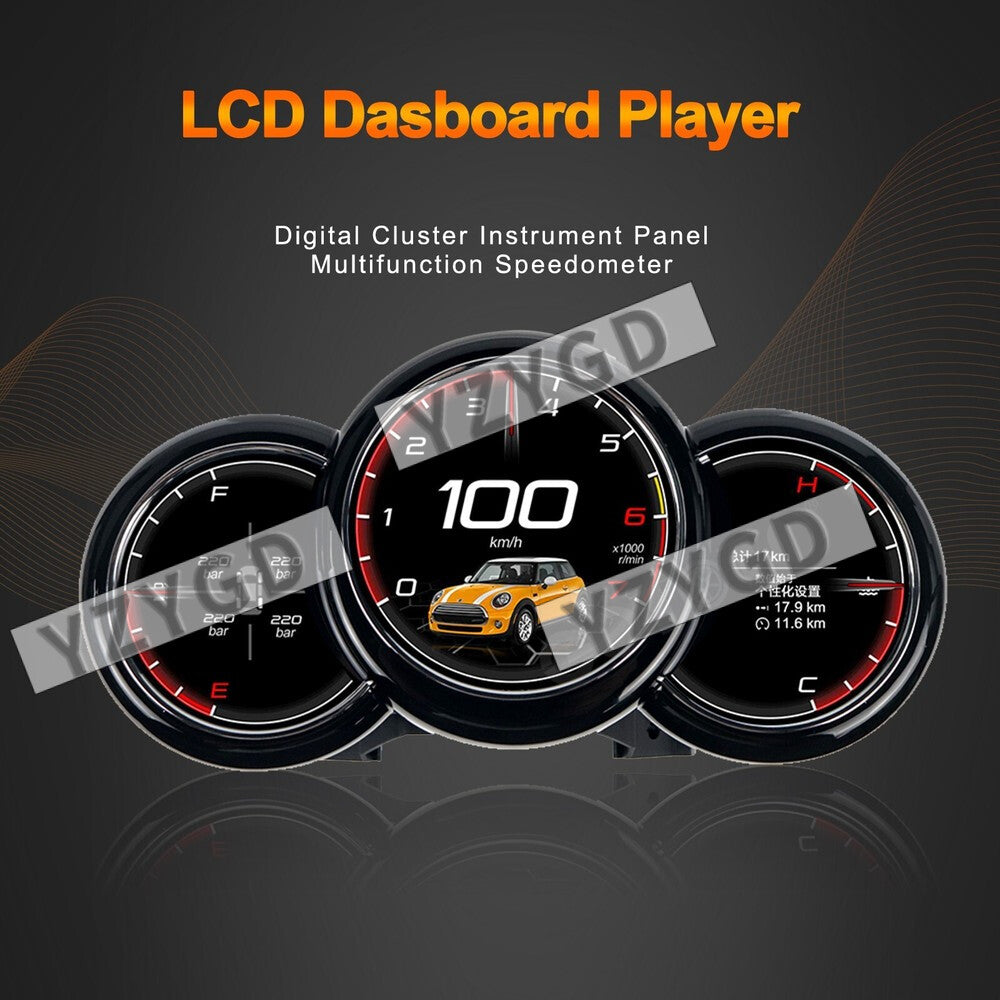 Digital LCD Cluster Instrument Speedometer Dashboard for BMW for MINI F56 2014-2023 Q
