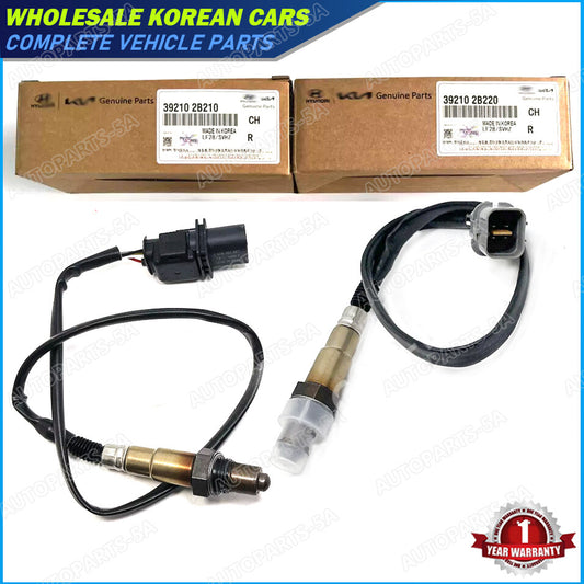 Upstream and downstream oxygen sensors are suitable for 2012-2017 for Hyundai for Kia Rio Soul 1.6L.