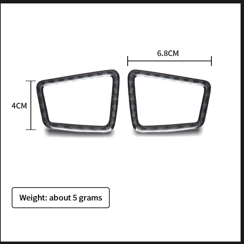 Piano Black Headlight Switch & A/C Panel Cover Trim for Honda for Civic 8th 2006-11 v