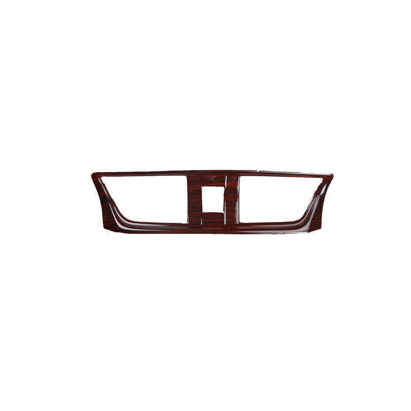 Middle Air Outlet Vent Cover Trim Fit for Nissan Sentra 2013-2019 Red Wood Grain