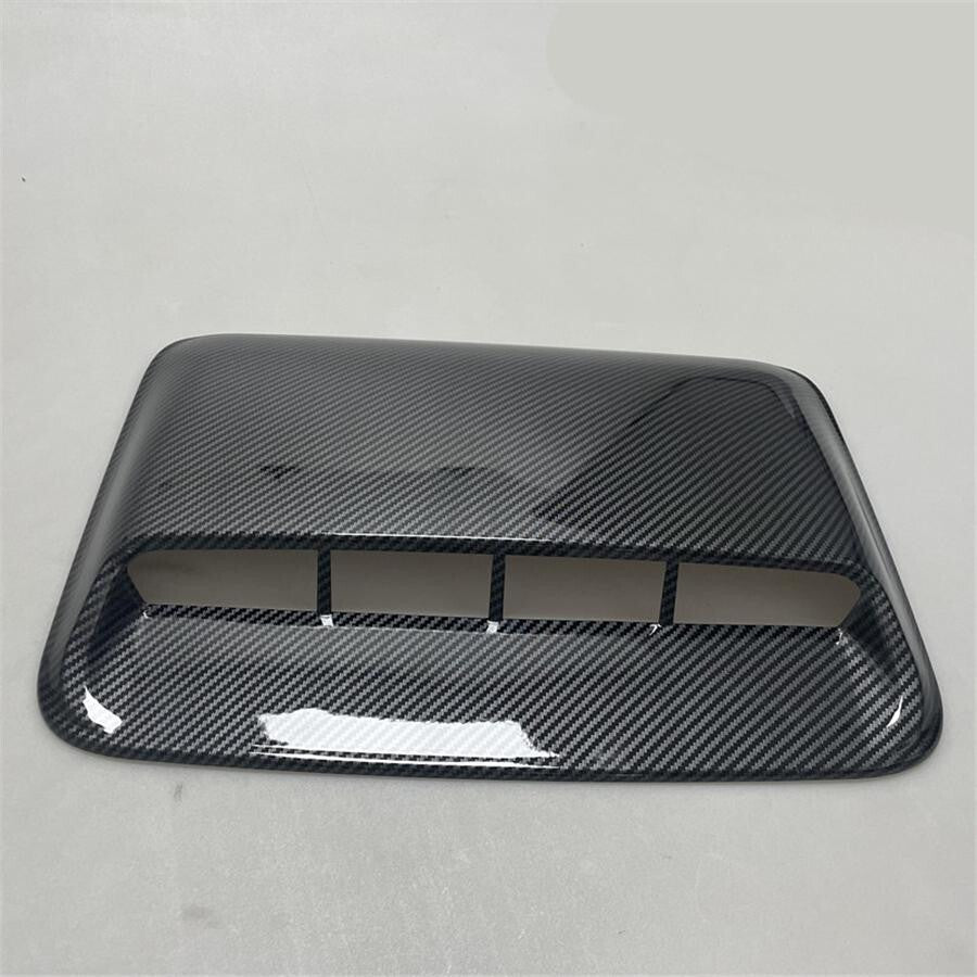 Car Hood Vent Louver Scoop Cover Air Flow Intake Trims Accessories For Car Decor
