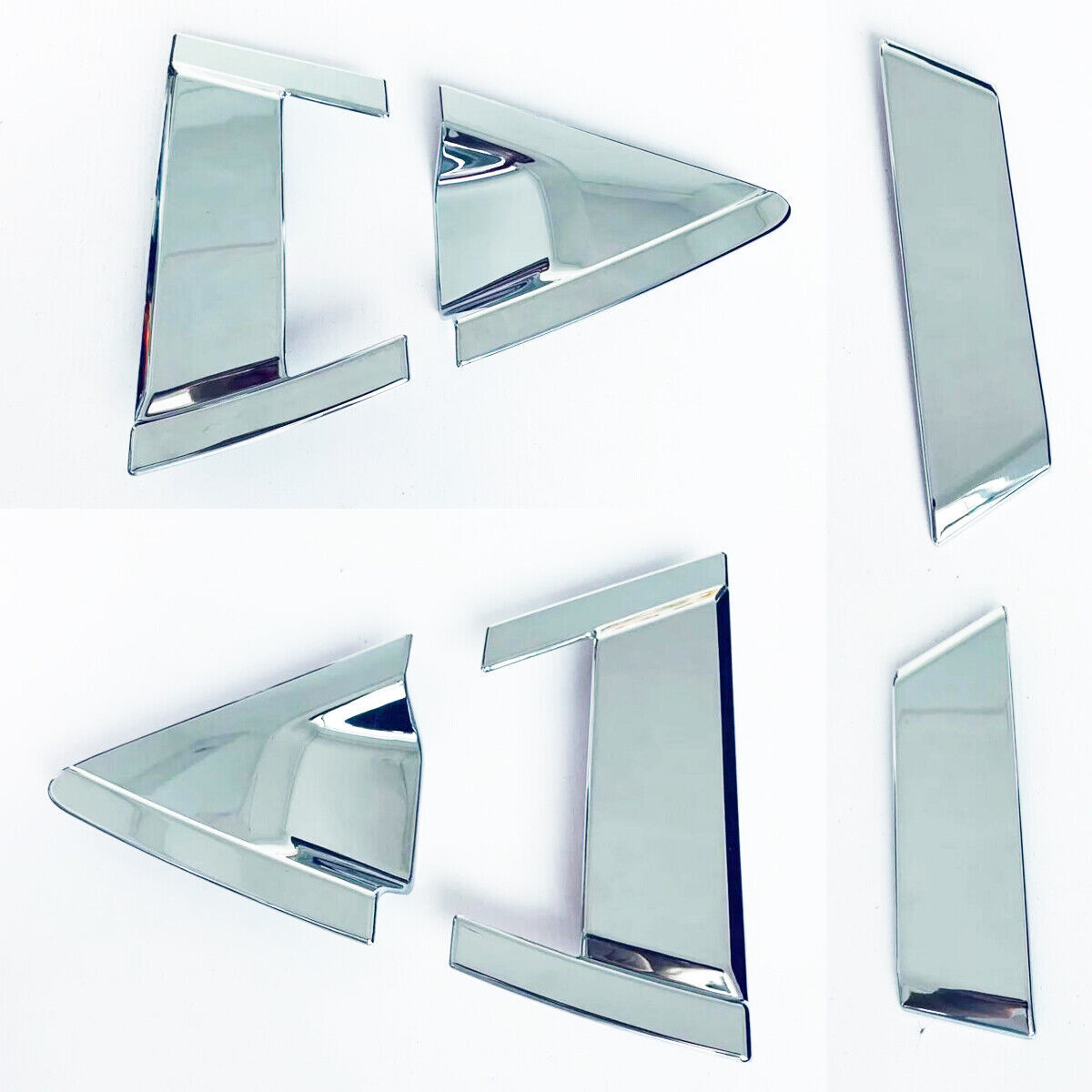 For 2022-2023 for Outlander Chrome Car Rain Eyebrow Rearview Mirror Frame v