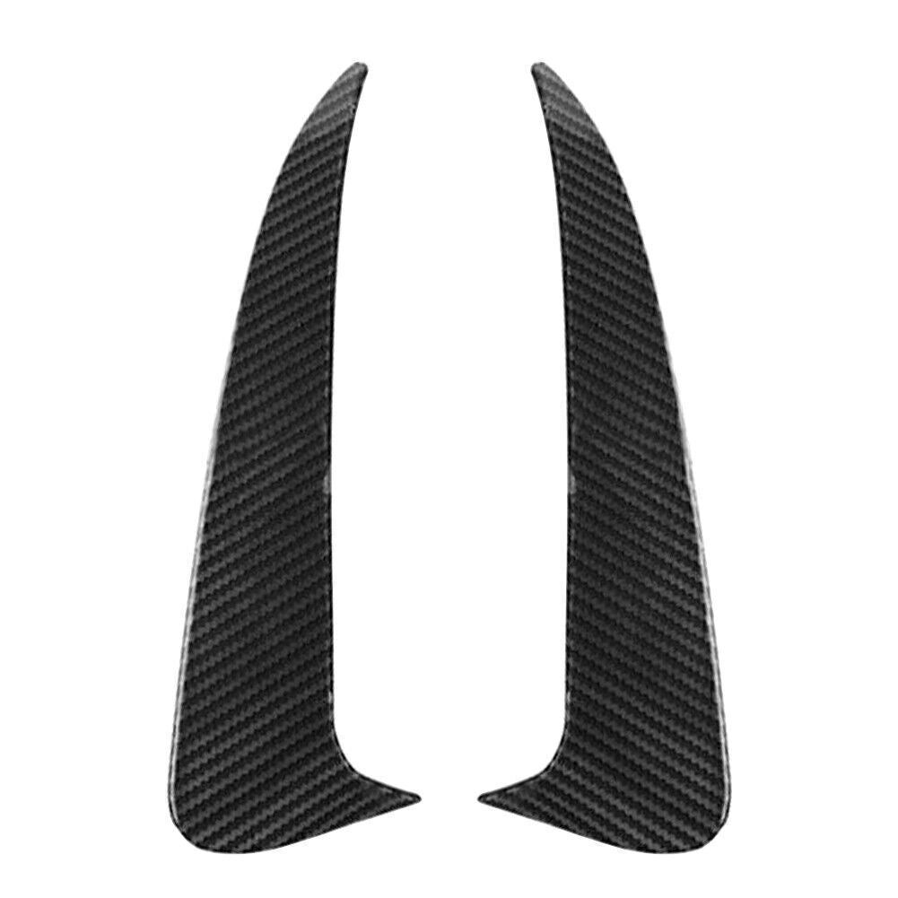 Pair Rear Bumper Splitter Spoiler Air Vent for Mercedes-Benz C Class Coupe C205