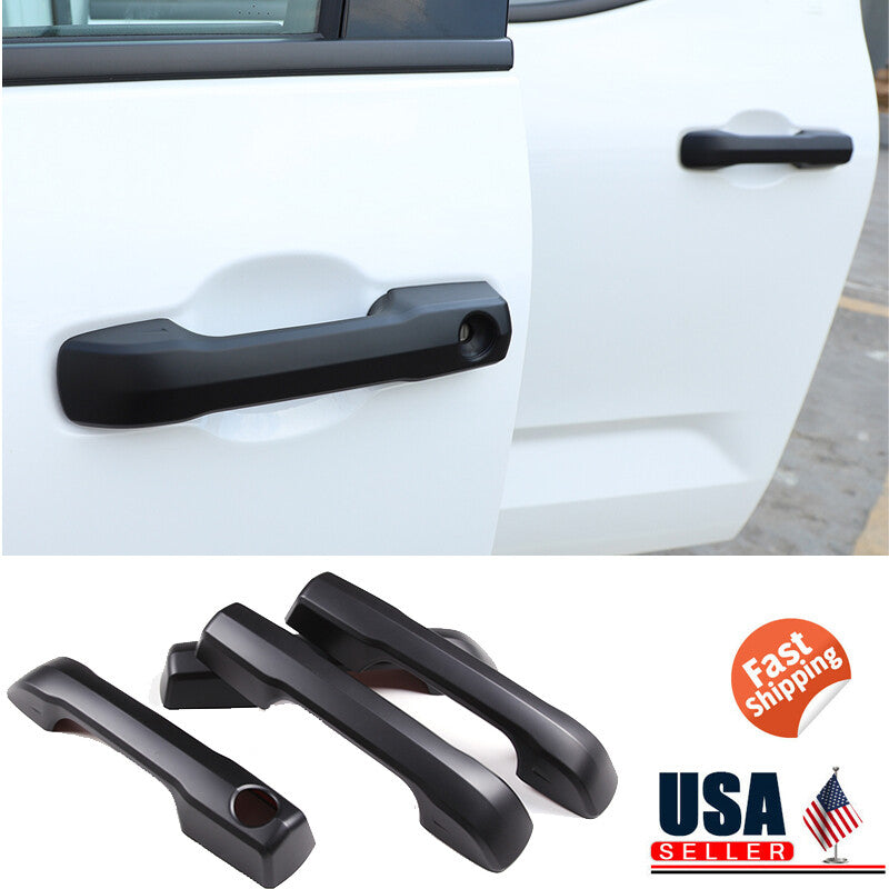 Matte Black Exterior Door Handle Cover Trim Set (4 Pieces) for Tendera 2022-2024 n