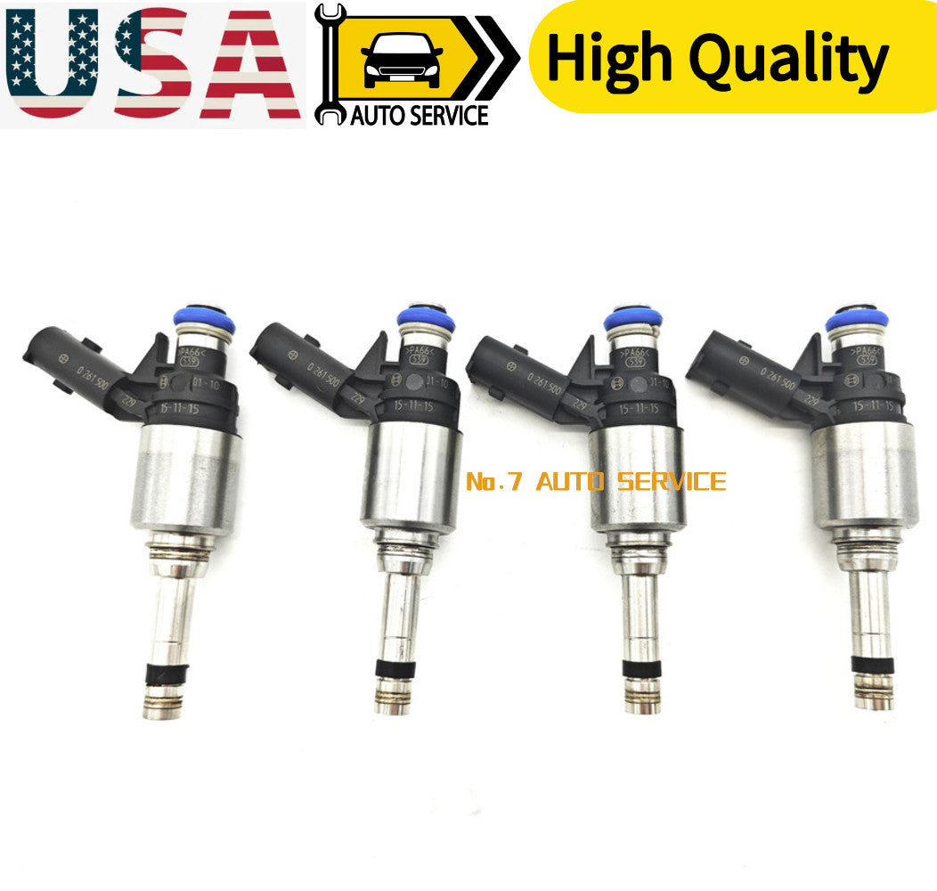 4 x Fuel Injector Fit for 2015-2017 for Hyundai Sonata 2016-2018 for Kia Sorento 2.4L