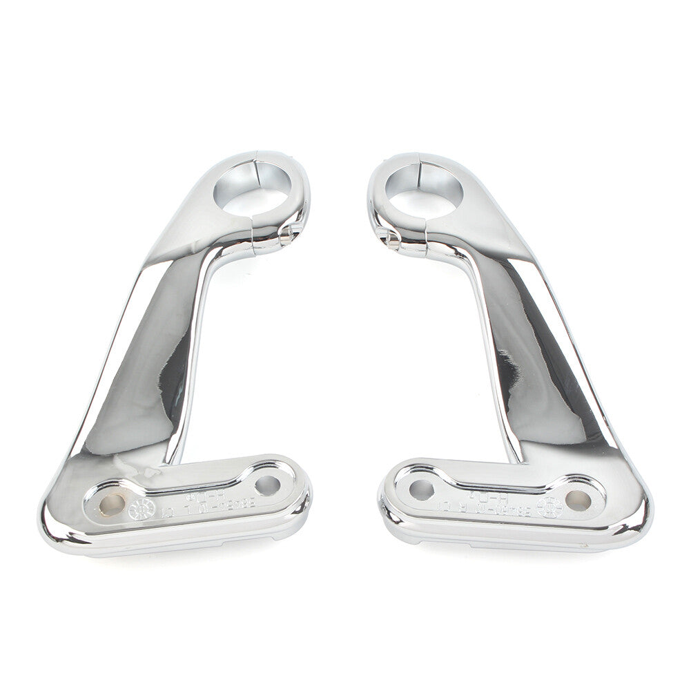 2¢ªFrontverkleidungshalterung f¨¹r for Harley Road Glide 2010¨C2013, Chrom Paar