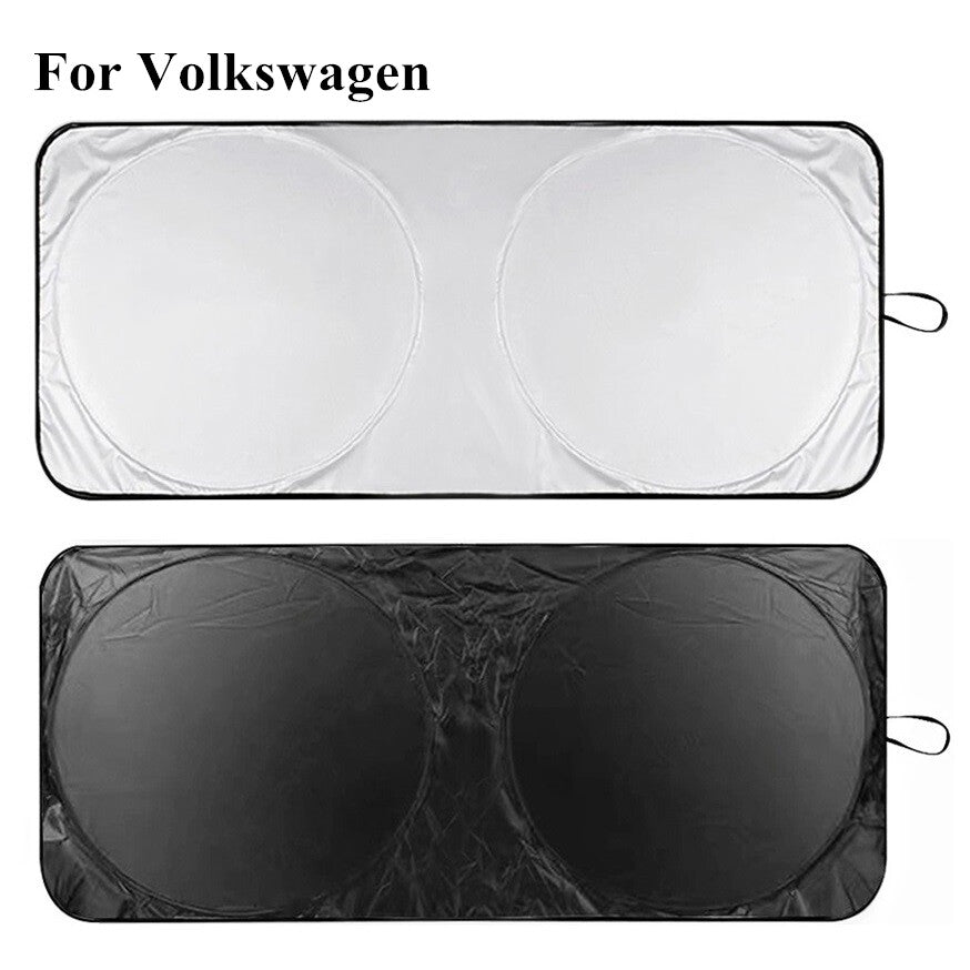 Foldable UV block sunshade for windshields - n