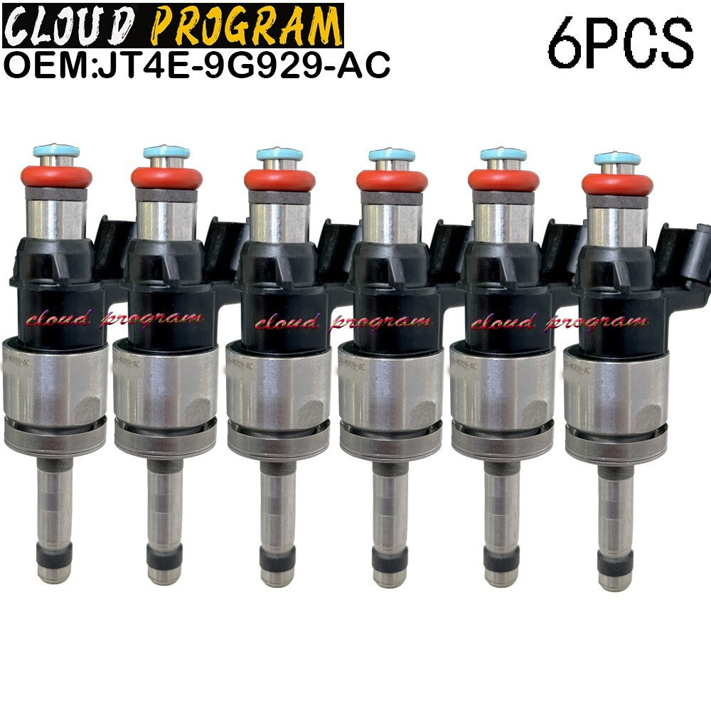 6PCS Fuel injector For 2018-2020 2.7L V6 JT4E-9G929-AC n