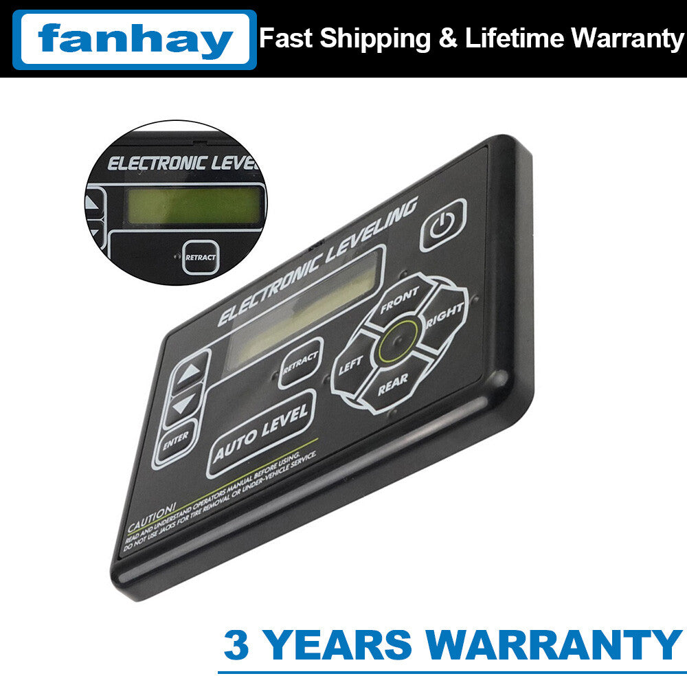Electronic Leveling Touchpad w/ Auto-Leveling Button for Lippert RV 421484 Q