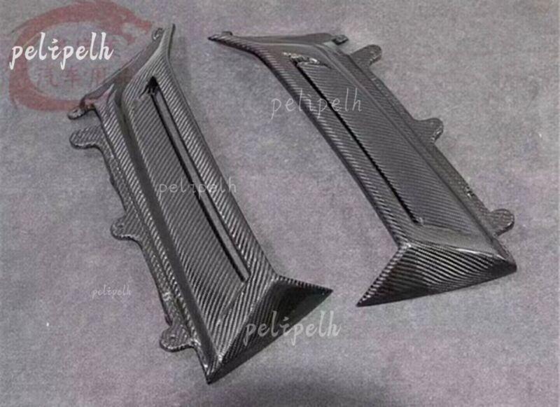 Carbon fiber side door vent trim covers for Lamborghini Aventador LP700 LP720