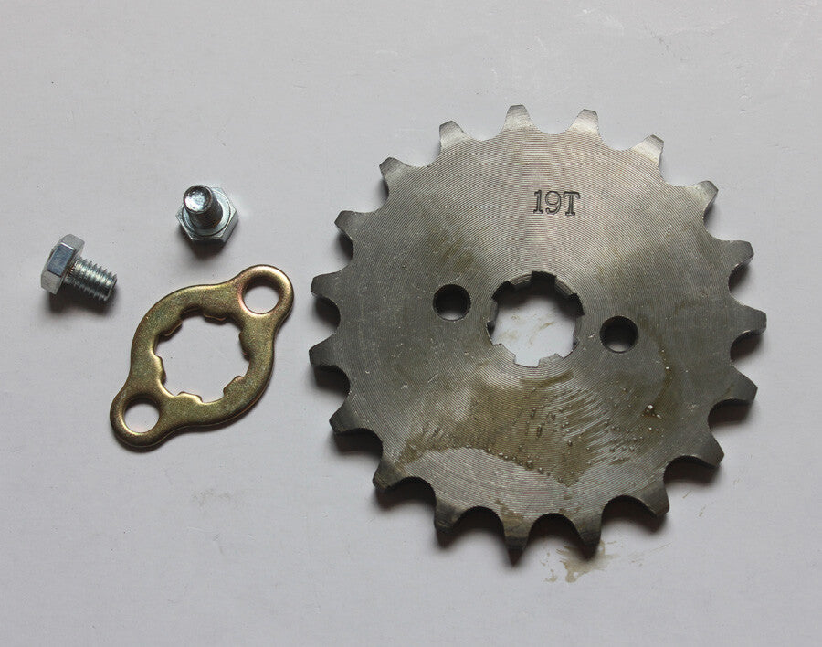 420 20MM 19T Front Engine Sprocket Pit Dirt Bikes ATV Quad Motorcycles Z50 DAX