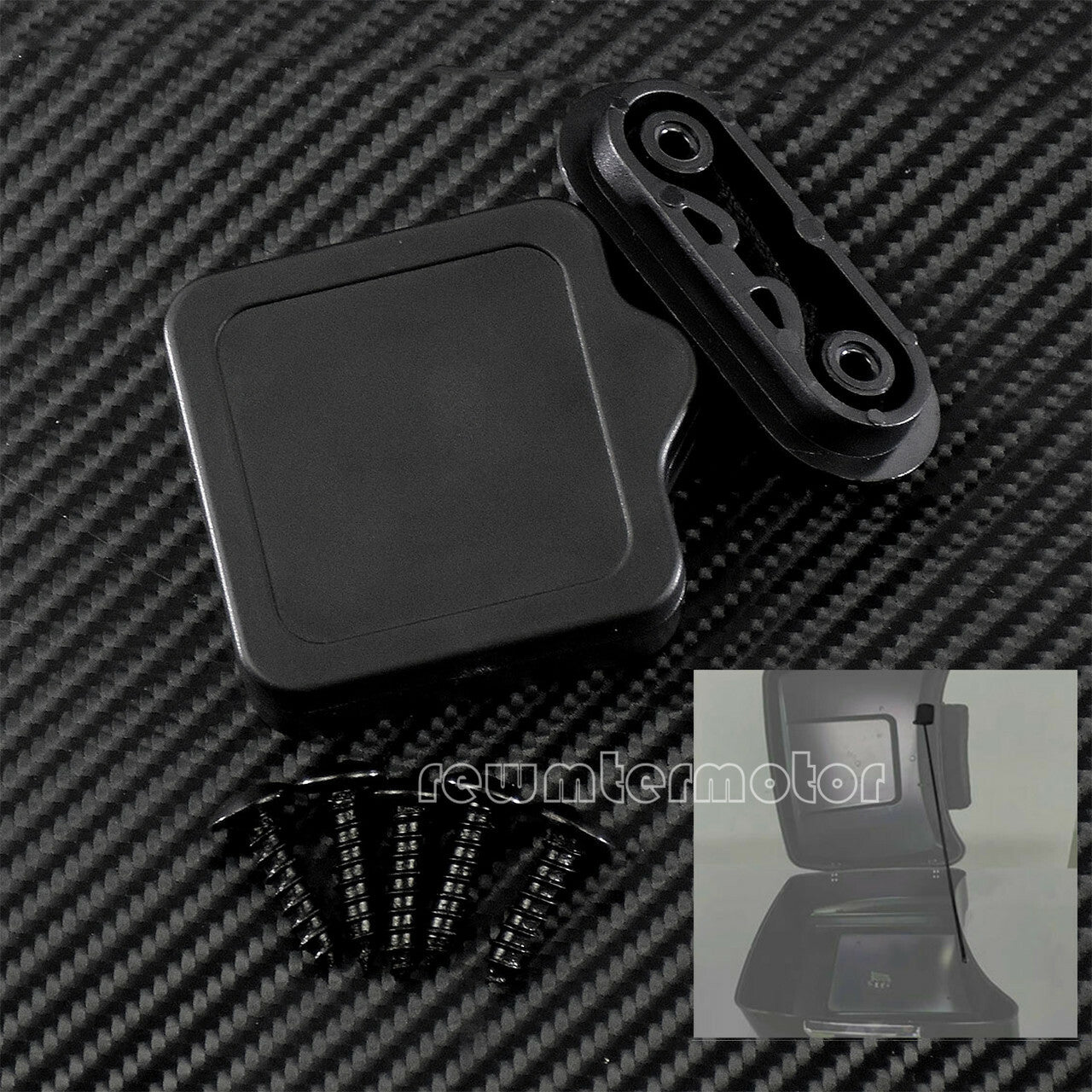 Tour Pack Lid Tether Fit for Harley Touring Road Glide Street Glide 2014-2020 Q