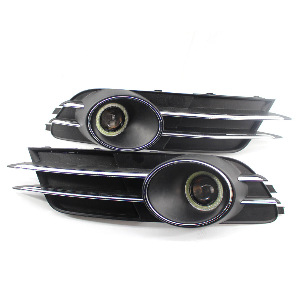 Lower Bumper Grille Grill Modified Fog Light for Audi A6 C7 2012-2015 LeftRight