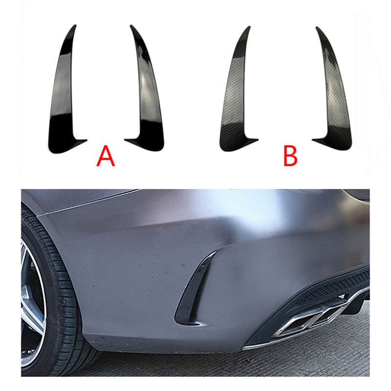Car rear bumper vent sticker protective cover mudguard suitable for C-Class W205- n