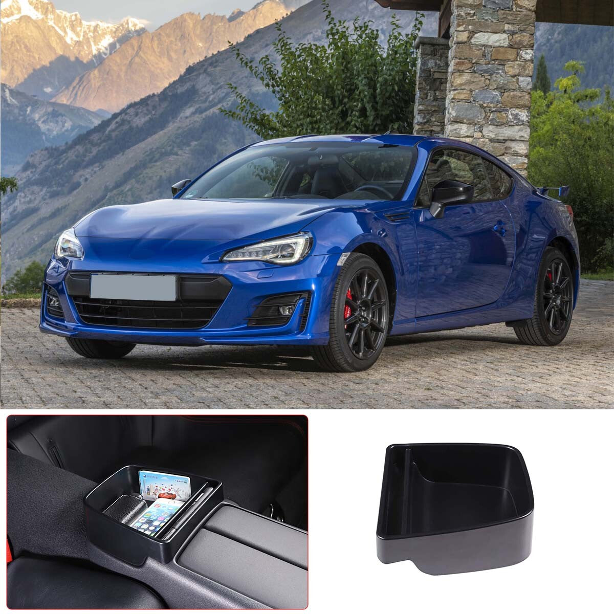 Carbon Fiber Center Console Dashboard Trim Strip for Maverick 2022 - 2023- v