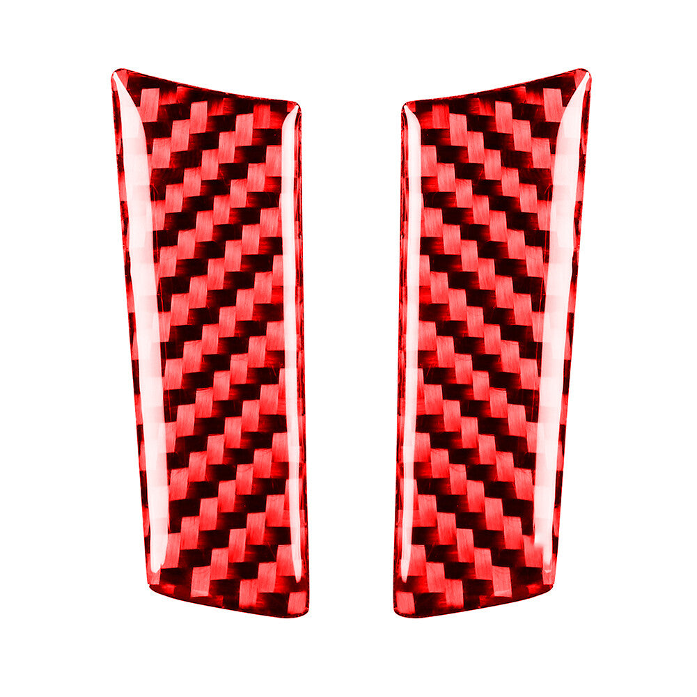 Red Carbon Fiber Interior Steering Wheel Chin Trim for Mazda MX-5 Miata 2009-15