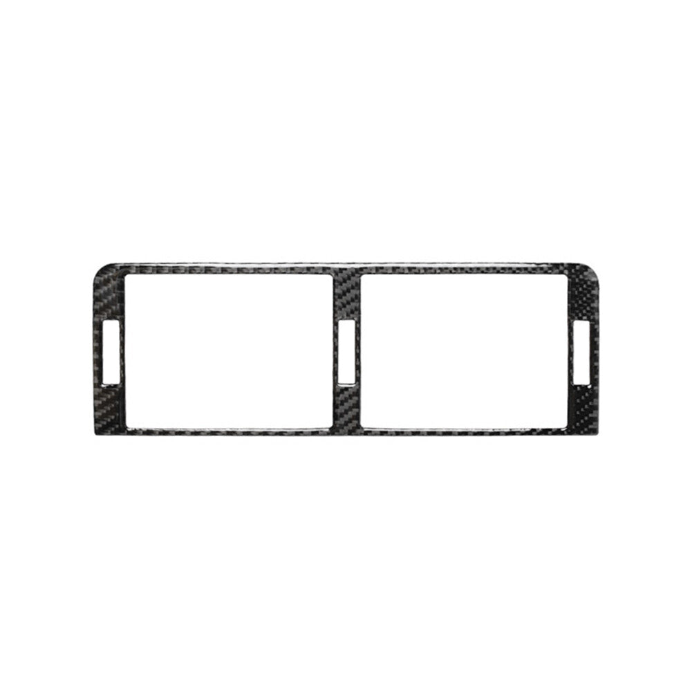 8 x carbon fiber center console trim for BMW 3 Series E46 1998-2005