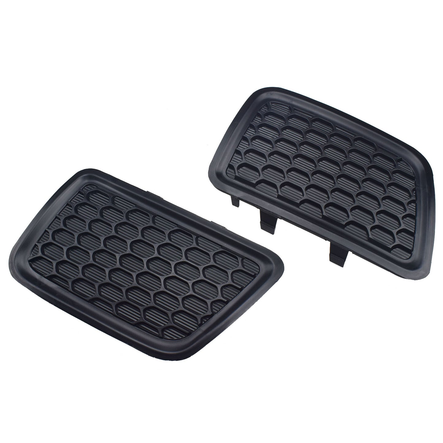 for Jeep Grand Cherokee 2014-2017 Pair Front Lower Grille Tow Insert Bezel Set n