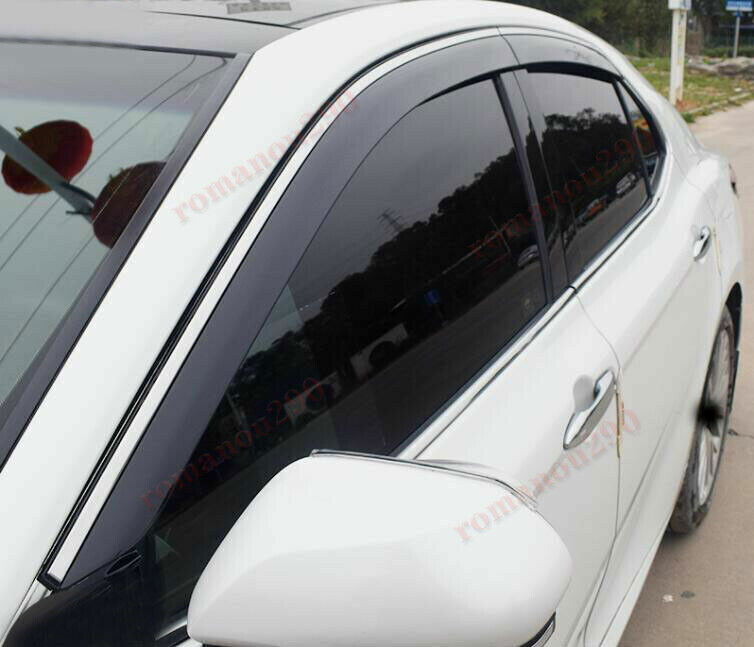for Lexus ES250 300h 2019-2024 Smoke Window Visors Sun Rain Guard Vent Deflector