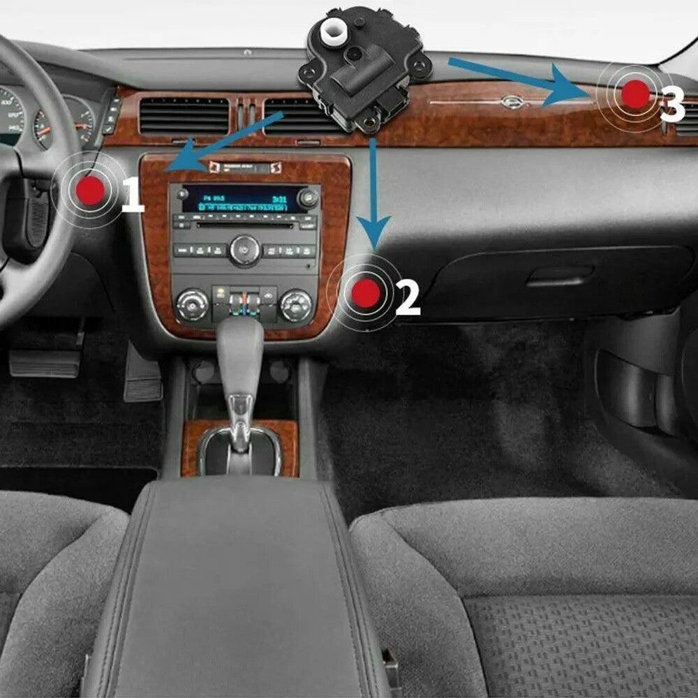 2x 100% New Air Blend Door Actuator for Chevrolet Impala for Corvette for Buick 604-108