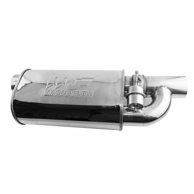 3 Adjust Sound Muffler w/ Electric Remote Control 8.56' Inch Value Exhaust