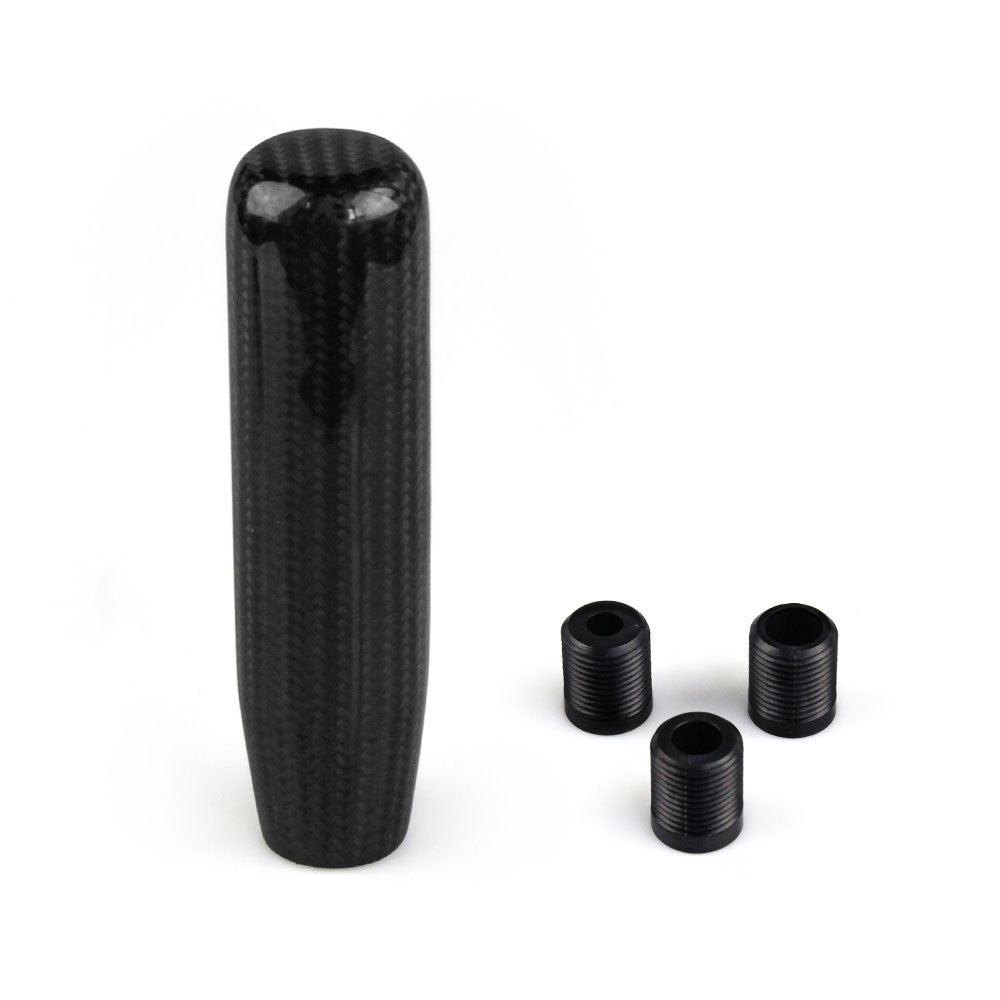 Carbon Fiber 129mm Manual Transmission Aluminum Gear Shift Knob for Audi TT S3