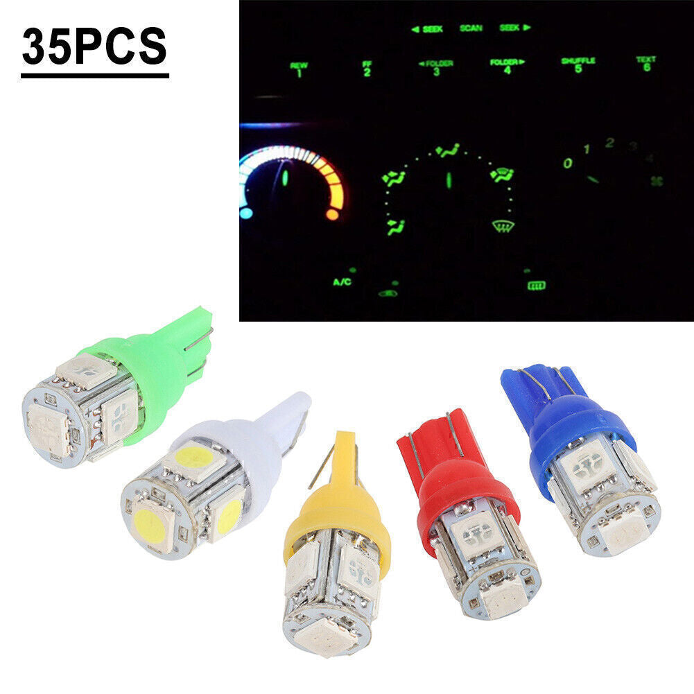 35pcs T10 1-5050-SMD LED Car Lights Bulb
