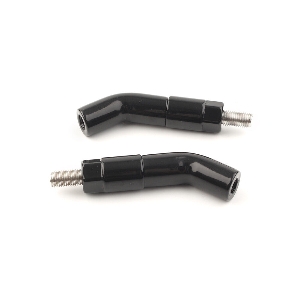 Fit for Harley Davidson Iron 1200 XL1200NS 2018-2019 Black Mirror Stem Extender Q