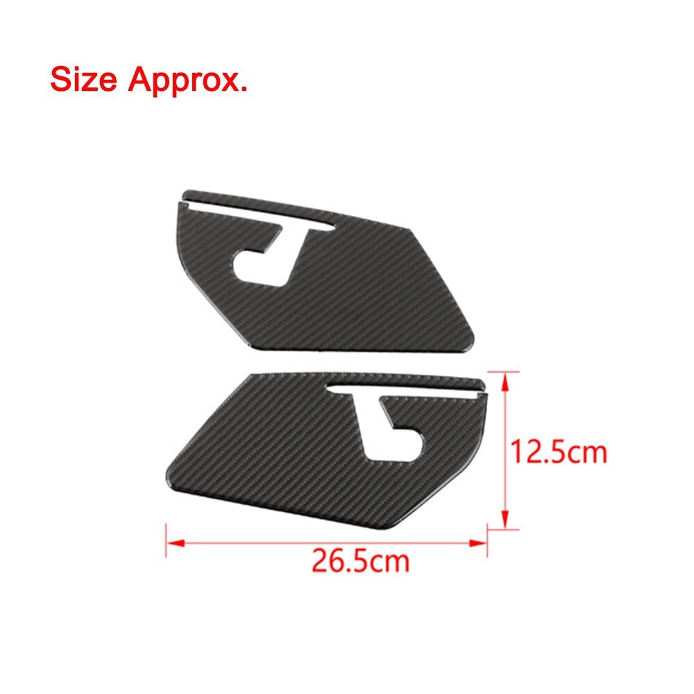 Carbon Fiber for Seat Adjustment Button Cover Trim for Jeep Grand Commander 2006-10