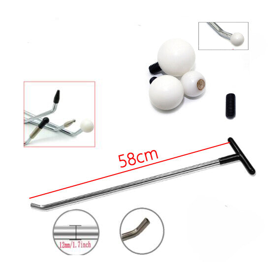 PDR Rods Dent Removal Kit Auto Body Dent Repair Hail Damage Removal Tools Rods v