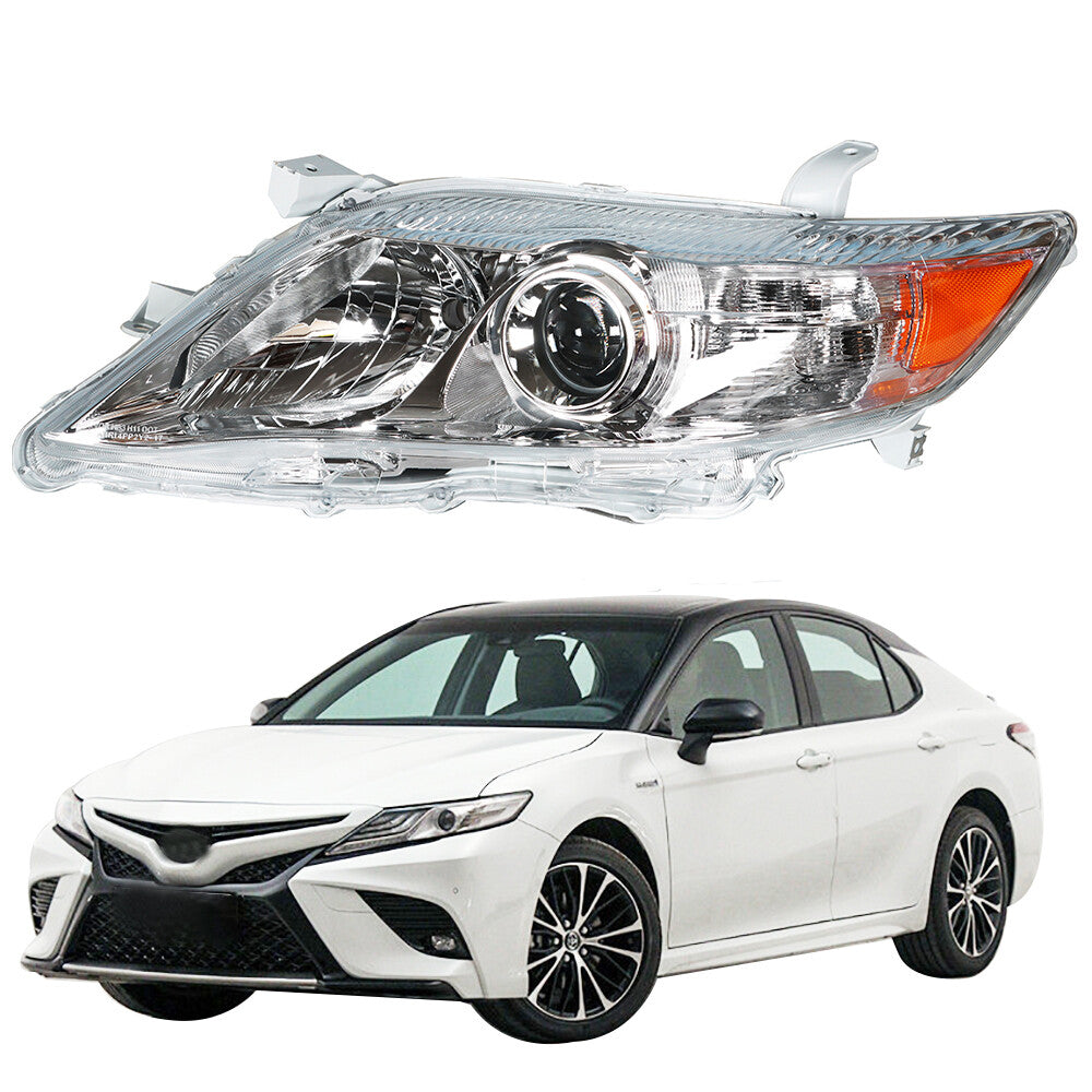 Headlight assembly suitable for 2010-11 for Camry LE XLE LH, transparent side profile. n