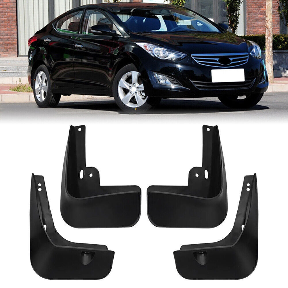 Mud Flaps Splash Guards Mudflaps Mudguards Set for Hyundai for Elantra 2011 - 2016 Q