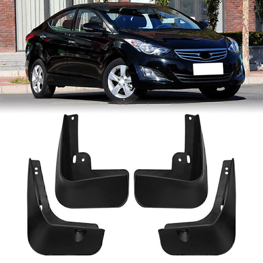 Mud Flaps Splash Guards Mudflaps Mudguards Set for Hyundai for Elantra 2011 - 2016 Q