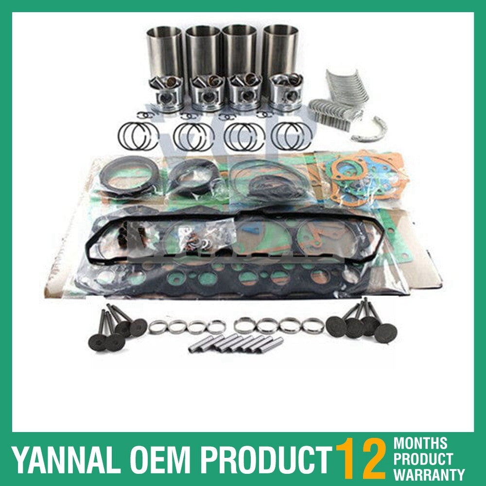 Suitable for CAT 3044/C3.4 DIT, part number 2957115 gasket kit, bearings, guide rails, valves, thrust washer.