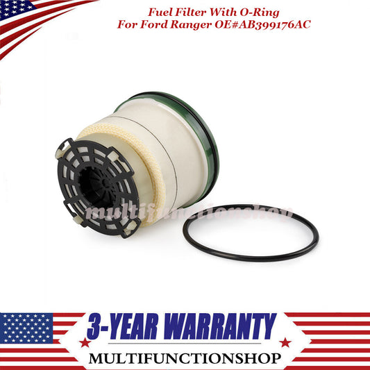 Fuel filter replacement with O-ring  for ford  Ranger 2.5L 2013-2017 AB399176AC Q