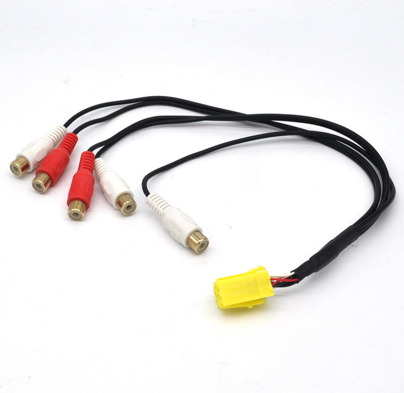 for Porsche Radio CDR220 CR220,CR22  CDR22 CR-31 Becker Preout Sub cable