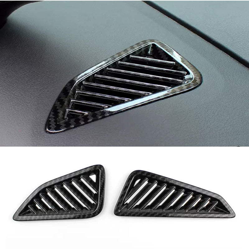 Fit for Corolla 2019-2024 Car Dashboard Air Vent Cover Trim Carbon fiber v