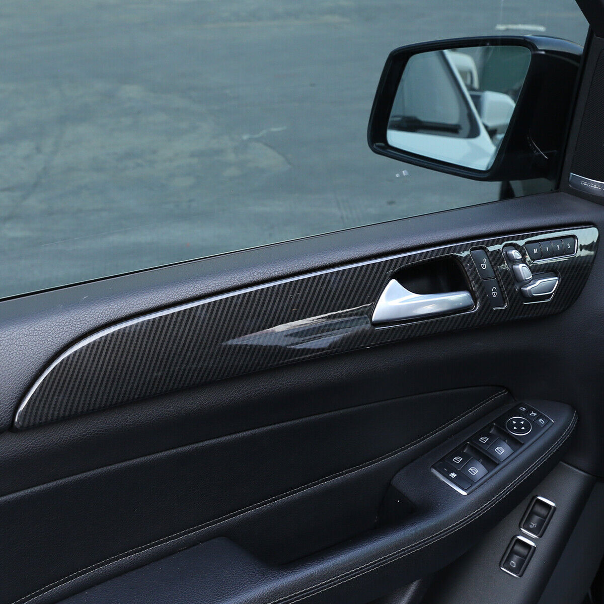 ABS Inner Door Panel Cover Trim For GLE GLS ML GL 2013-2019 n