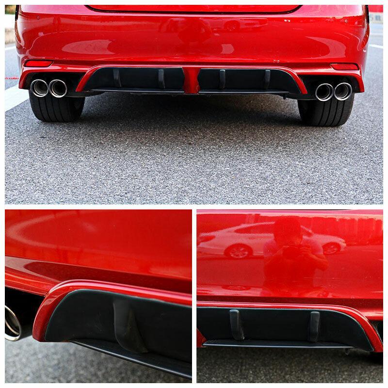 Primed Black Rear Bumper Diffuser Lip Spoiler Bodykit for Toyota for Camry 2018-2022