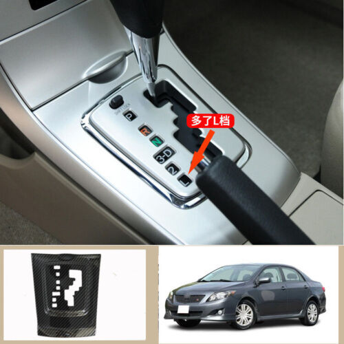2pcs Carbon Fiber Front Window Control Cover Trim For 2008-13 for Cadillac CTS Sedan- v
