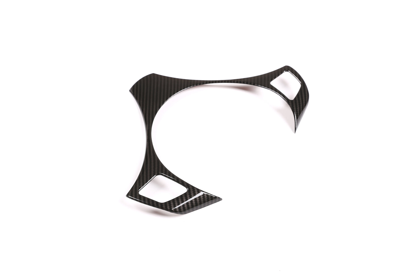 Matte Black ABS Passenger Grip Handle Decorative Protective Cover for Corvette C7 2014-2019
