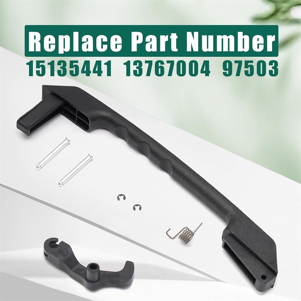 Tailgate Door Handle Black Outside Lever for Hummer H2 Base 2003-2009 15135441 Q