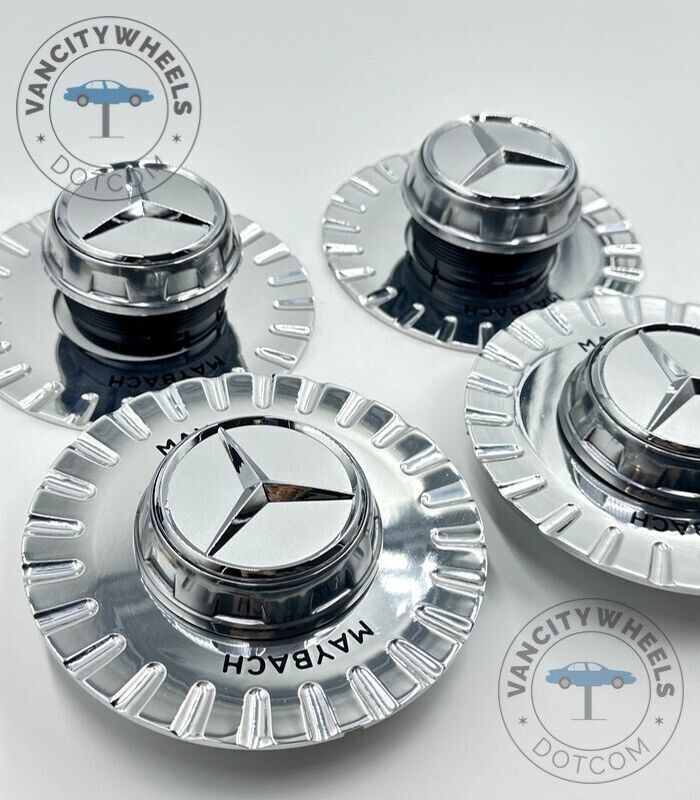 4-piece set for MAYBACH 23-inch stock wheel center caps GLS600 GLS580 GLS63 145mm