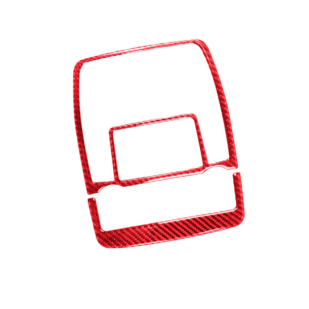 For Highlander 2008-2013 2Pcs for Seat Heating Button Panel Trim Cover Red v