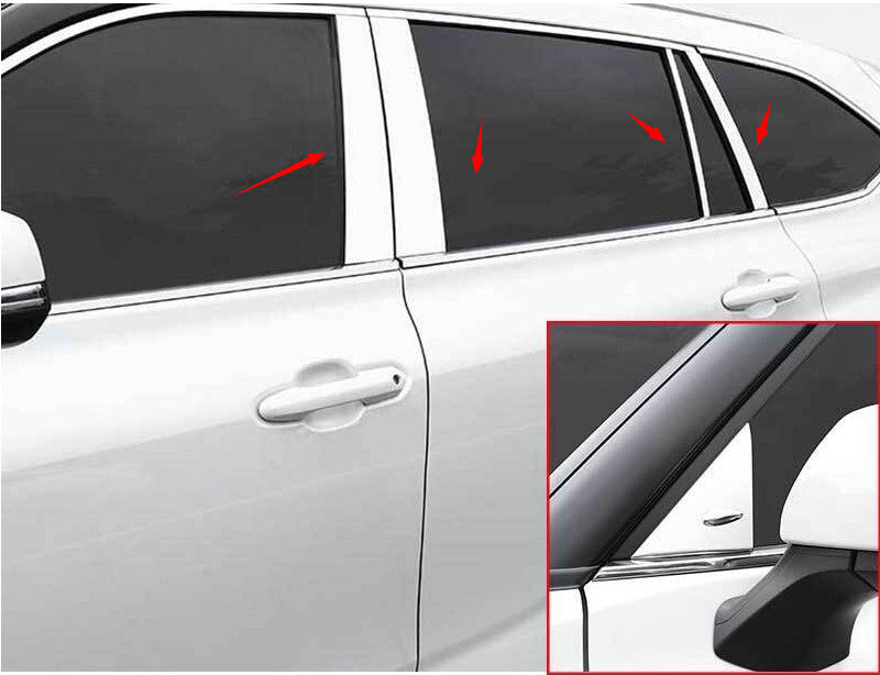 Carbon fiber glass window control switch cover trim for Mazda CX-5 (2017-2021)