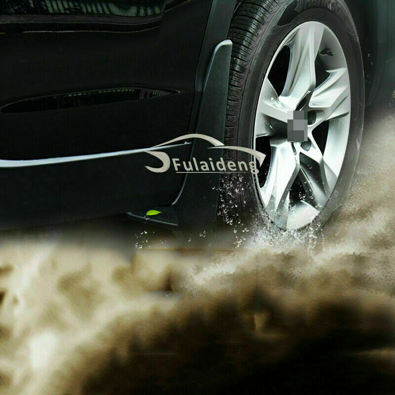 4P Black Mud Flaps Splash Guard Fender Mudguard for Toyota Highlander 2014-2019